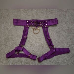 Honey Birdette Jasmine garter belt size L